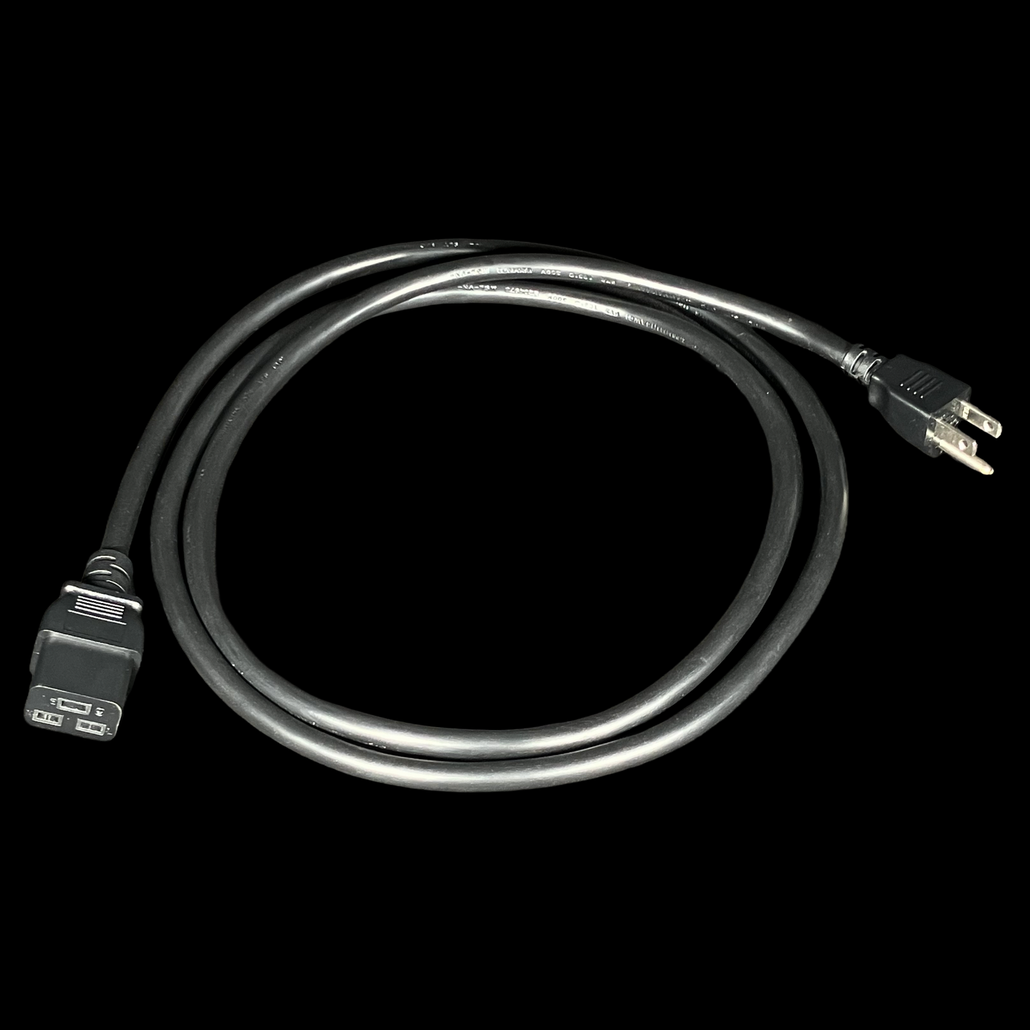 Thermostat/Dimming Integration Cord – NEMA 5-15P to C19 (12AWG, 3FT)